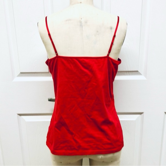 T28 New Directions Red Lined Camisole - Picture 4 of 5